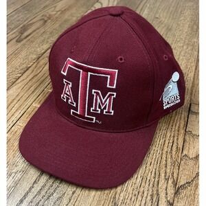 Vintage Sports Specialties Texas A&M Maroon/Burgundy‎ Logo SnapBack Hat